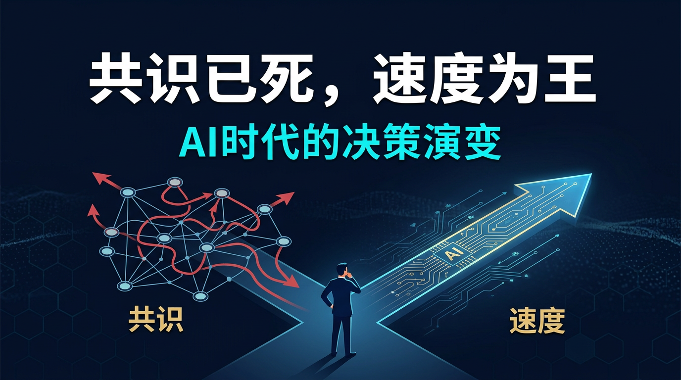 AI时代的决策演变：从共识到速度