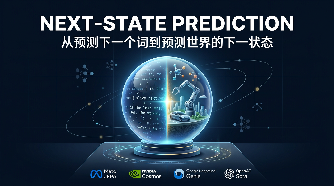 Next-State Prediction：从预测下一个词到预测世界的下一状态
