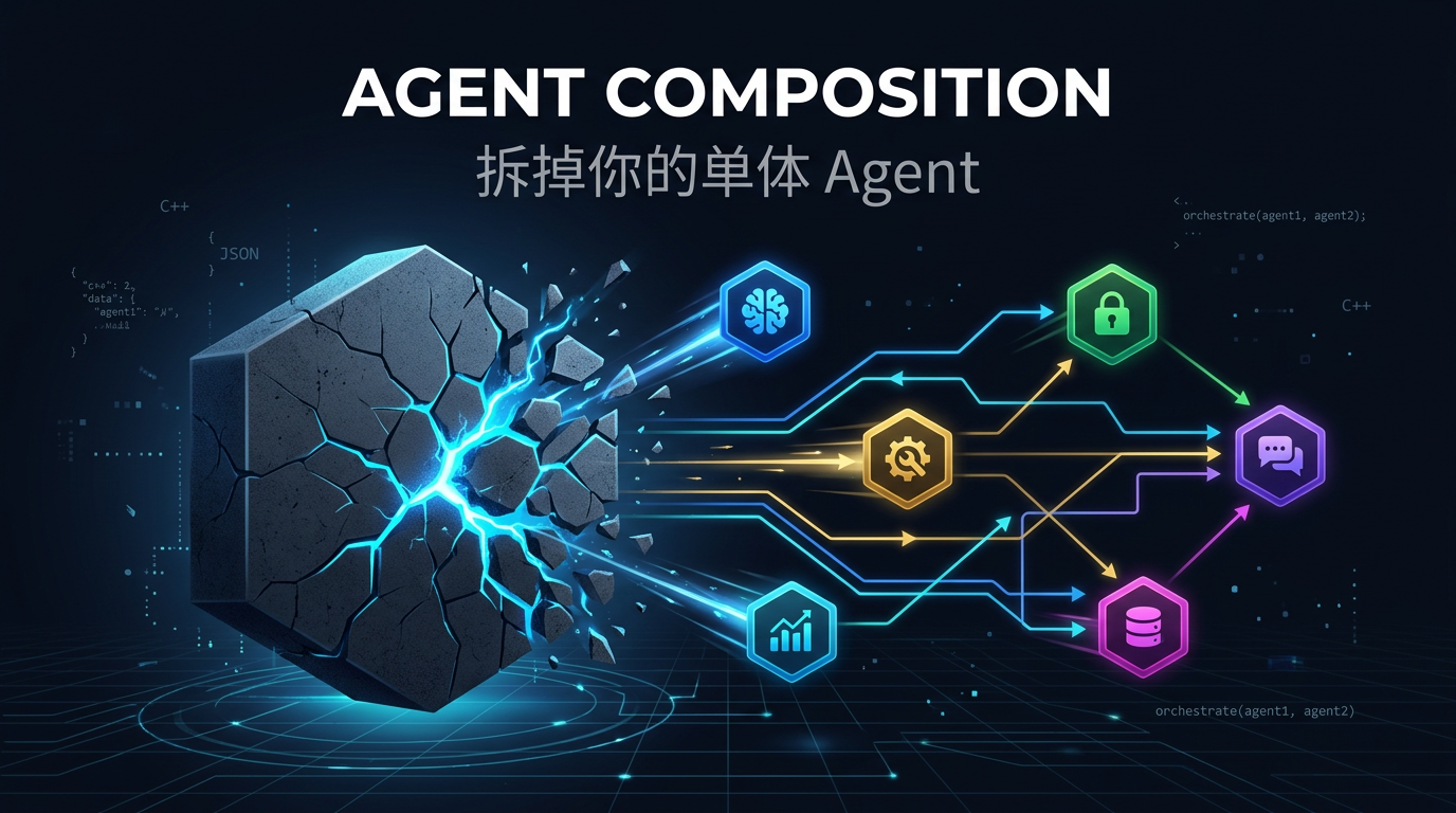 Agent Composition：拆掉你的单体 Agent