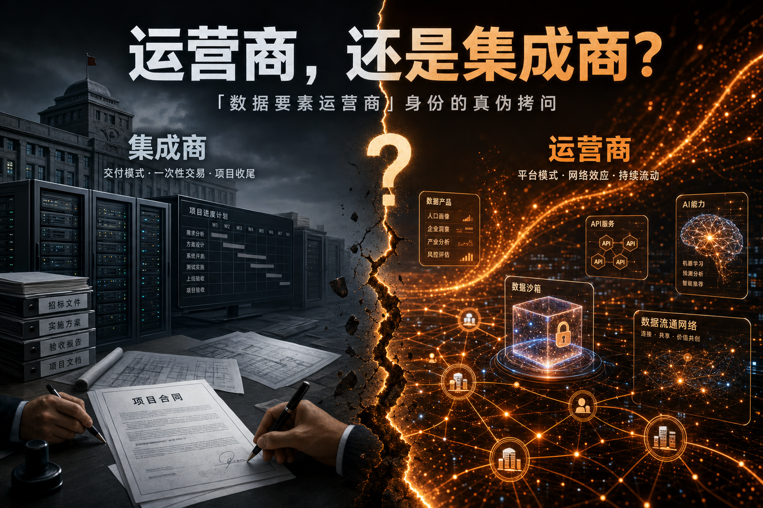 运营商，还是集成商？——大数据集团身份的真伪拷问