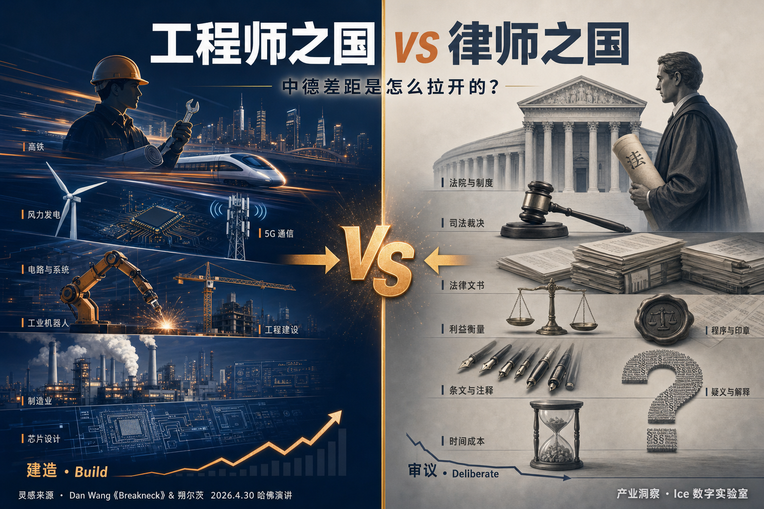 工程师之国 vs 律师之国：中德差距是怎么拉开的？