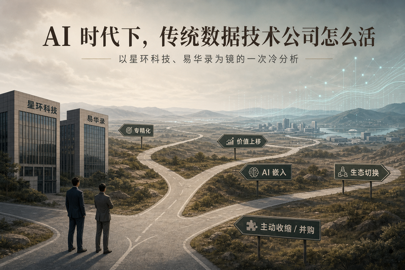 星环与易华录的冷启示:前 AI 时代的数据公司怎么活