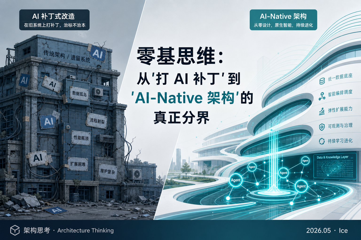 零基思维：从"打 AI 补丁"到"AI-Native 架构"的真正分界