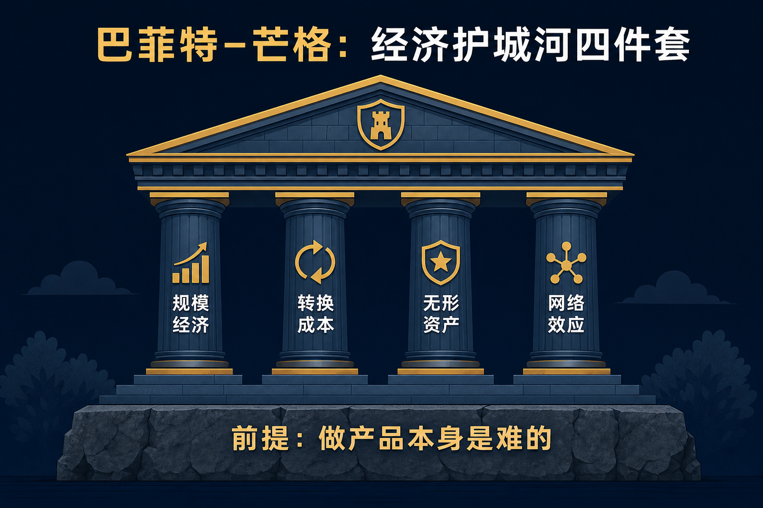 巴菲特–芒格框架里的经济护城河