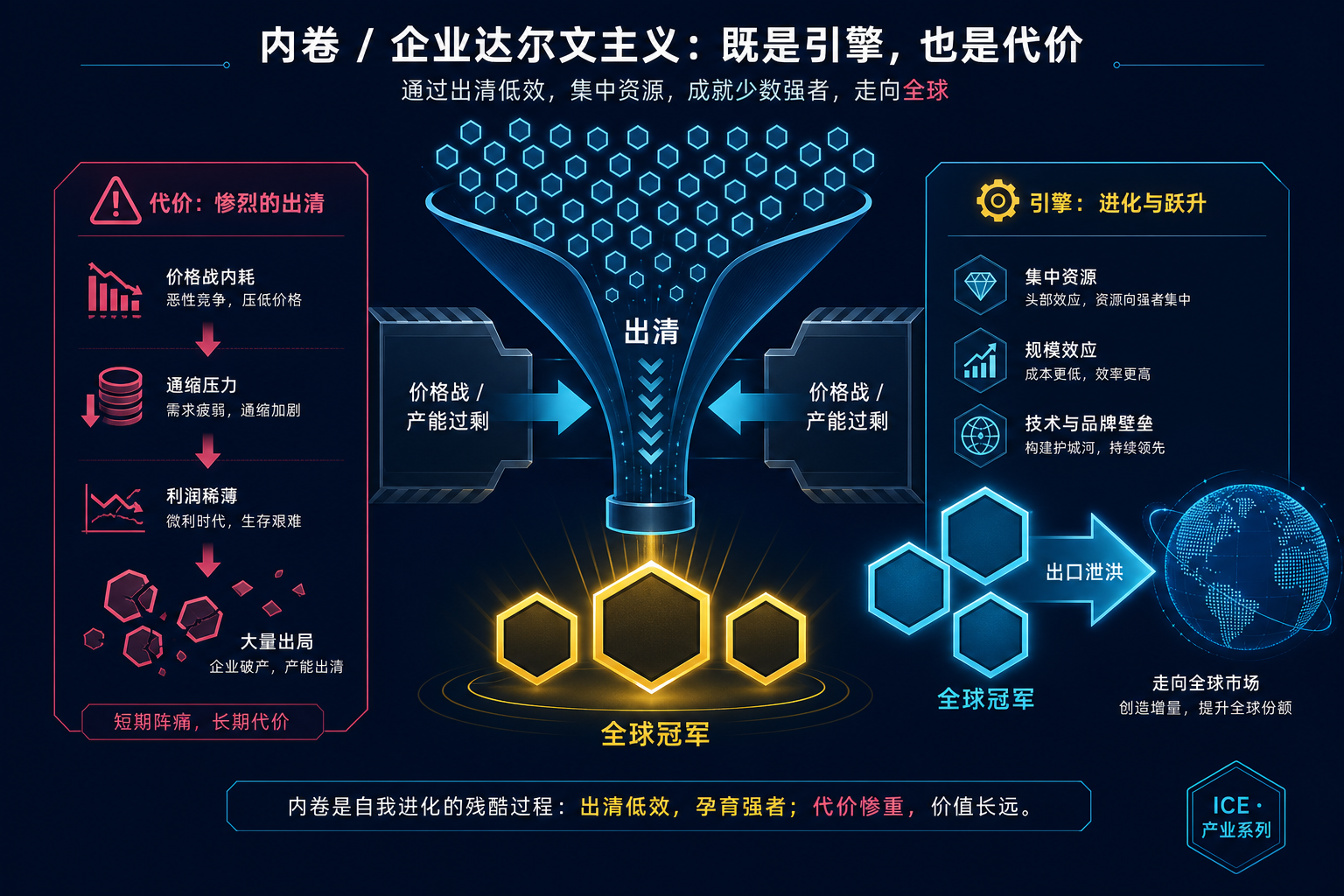 内卷 / 企业达尔文主义：既是引擎，也是代价