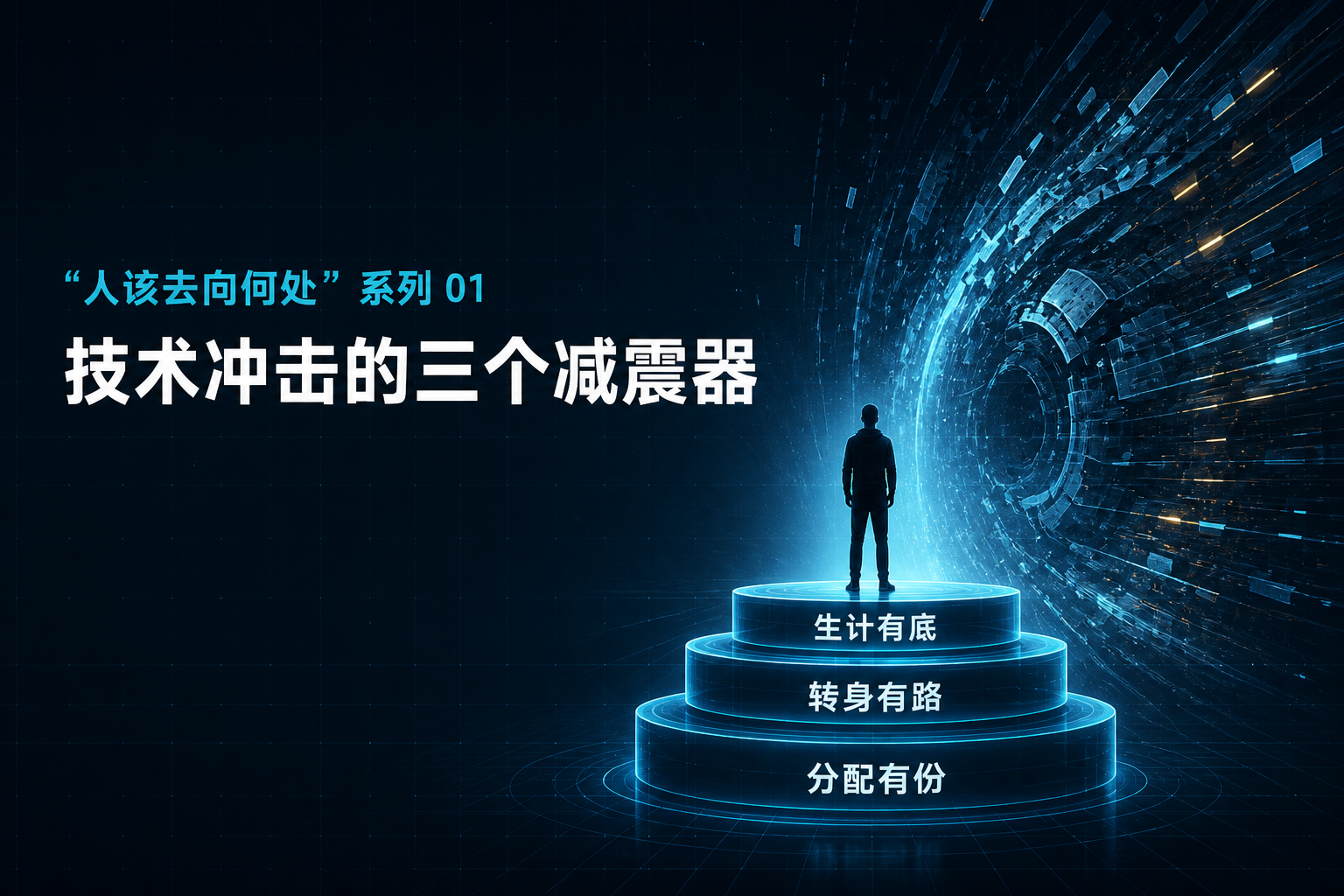 “人该去向何处”系列 01:技术冲击的三个减震器