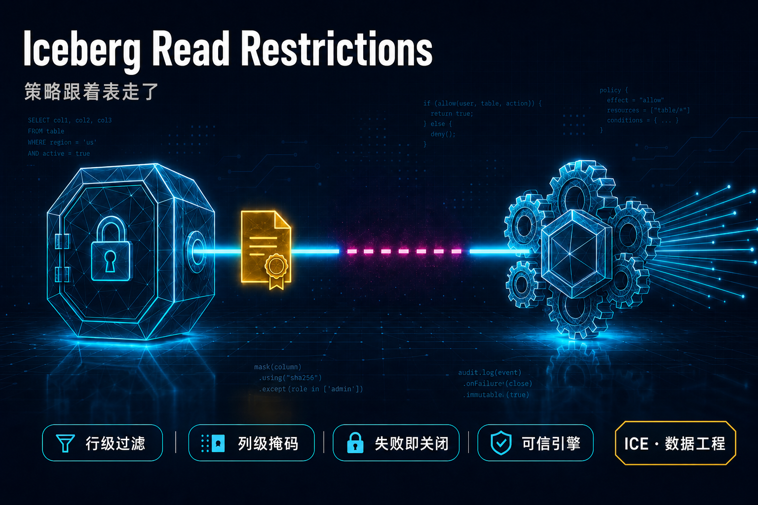 Iceberg Read Restrictions:策略跟着表走了