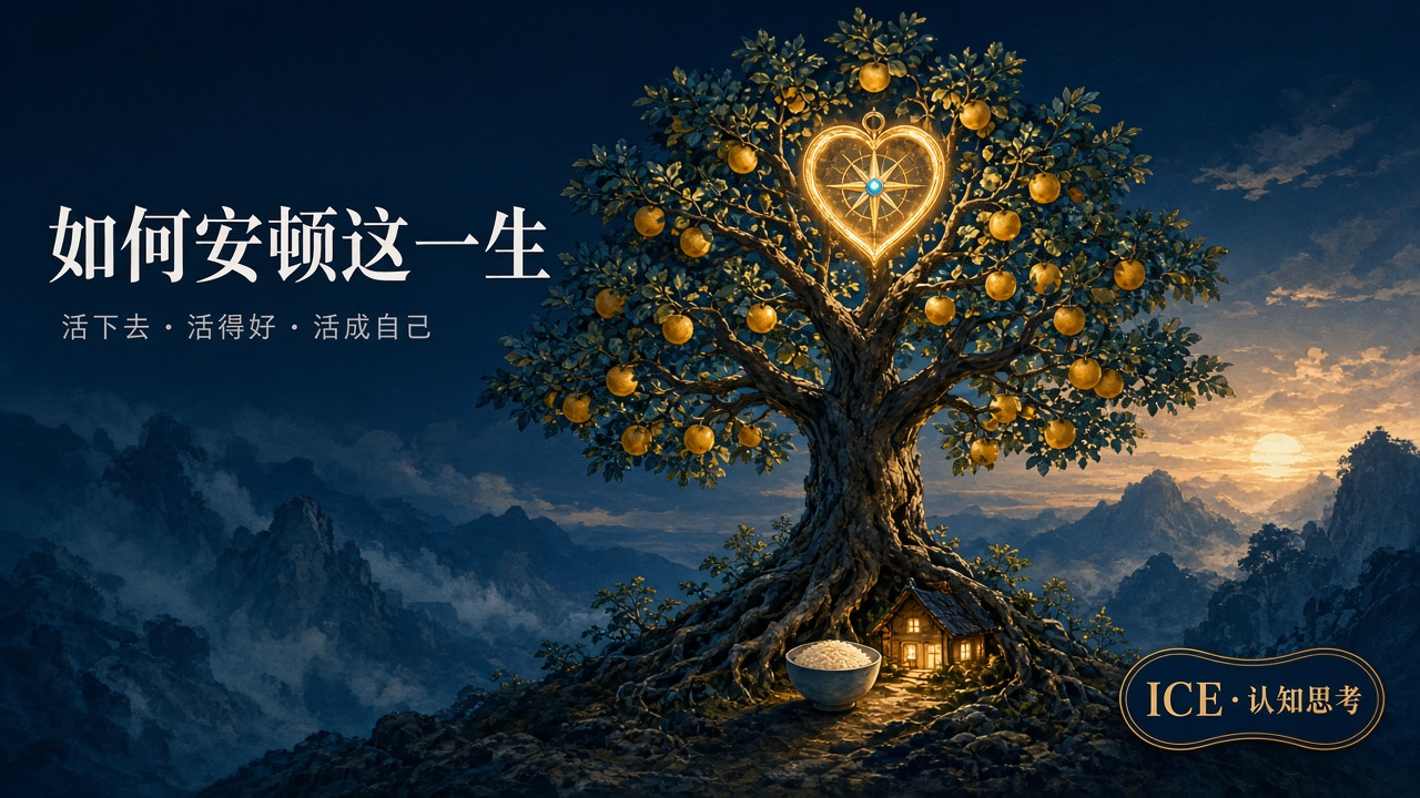如何安顿这一生：活下去、活得好与活成自己