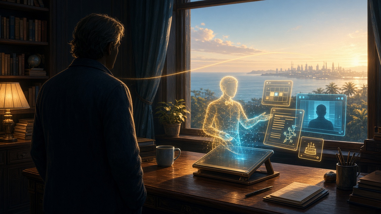 Knowledge Navigator:用一个普通的早晨呈现未来
